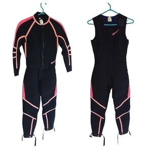 Bare Vintage Womens Size 10 Full Length Neoprene Wetsuit